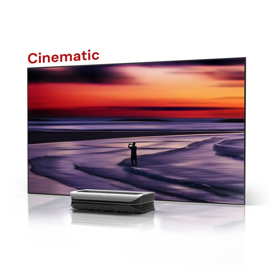 AWOL Vision LTV-3500 Pro kurzdistanz beamer set mit leinwand kaufen für beeindruckendes Cinematic Heimkino.