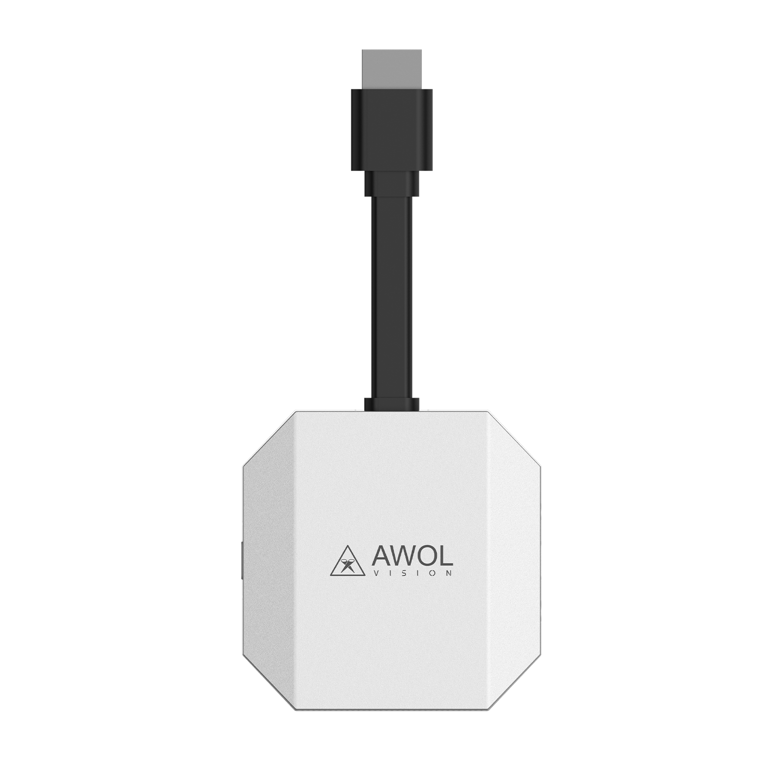 AWOL Vision HDMI-Dongle zur Verbindung von Lautsprechern im Heimkino Surround‑Sound‑System.
