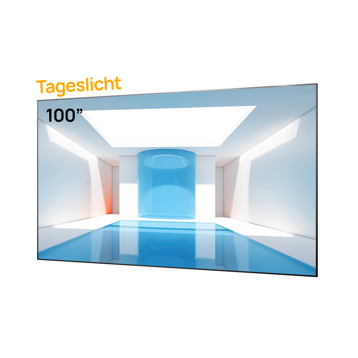 100'' -120'' Tageslicht Fresnel ALR Leinwand