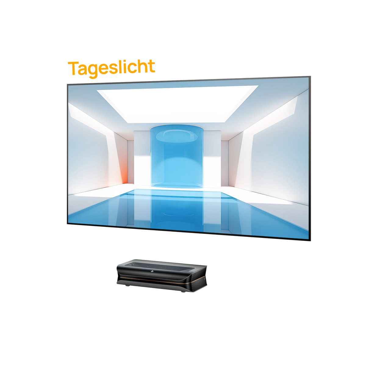 LTV-3500 Pro + 100'' -120'' Tageslicht Fresnel ALR Leinwand Paket