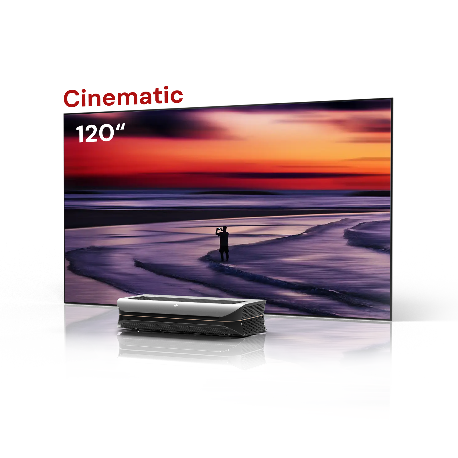 120 Zoll AWOL Vision LTV-3500 Pro kurzdistanz beamer set mit leinwand kaufen für großes Heimkinoerlebnis.
