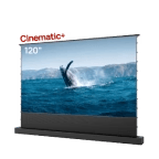 Bodenaufrollbare Leinwand