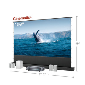 Aetherion Max + 100''-120'' Motorisierte Bodenleinwand+ 4.1.2 ThunderBeat Paket Paket
