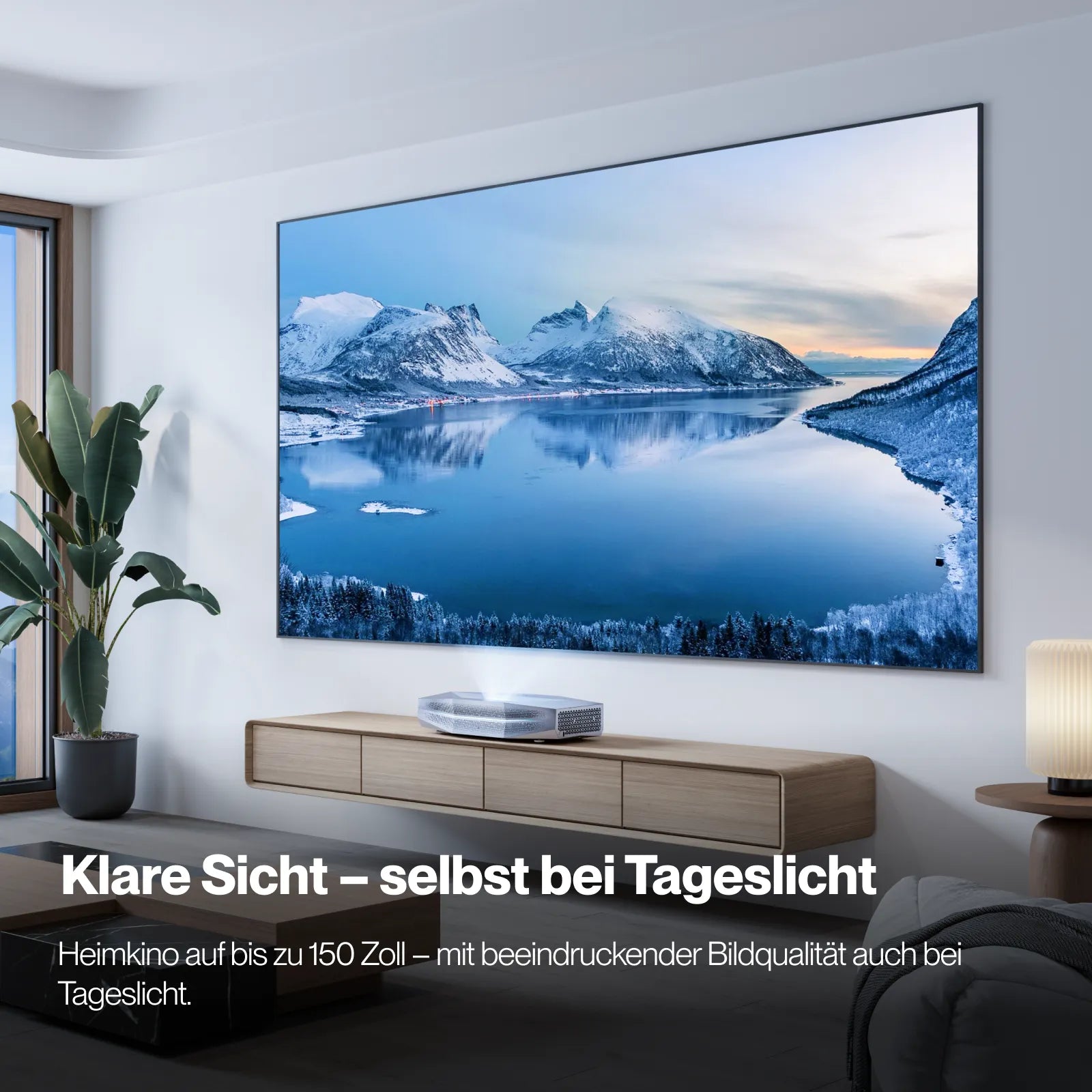 120''-150'' Next-Gen Tageslicht Fresnel ALR Leinwand