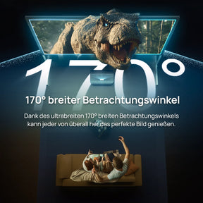 120‘’-200‘’ Awol Vision Tragbare faltbare Mattweiße Leinwand für den Außenbereich