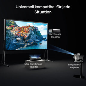 120‘’-200‘’ Awol Vision Tragbare faltbare Mattweiße Leinwand für den Außenbereich