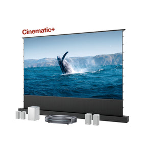 Aetherion Max + 100''-120'' Motorisierte Bodenleinwand+ 4.1.2 ThunderBeat Paket Paket