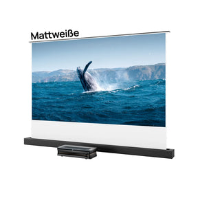 LTV-3000 + 100'' -120'' Matte White Floor Rising Screen Package