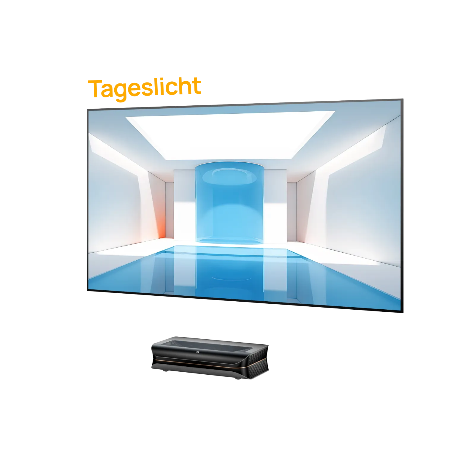 LTV-3000 Pro + 100'' -120'' Tageslicht Fresnel ALR Leinwand Paket