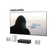 LTV-3000 Pro + 100''-120'' Mattweißer Leinwand + ThunderBeat