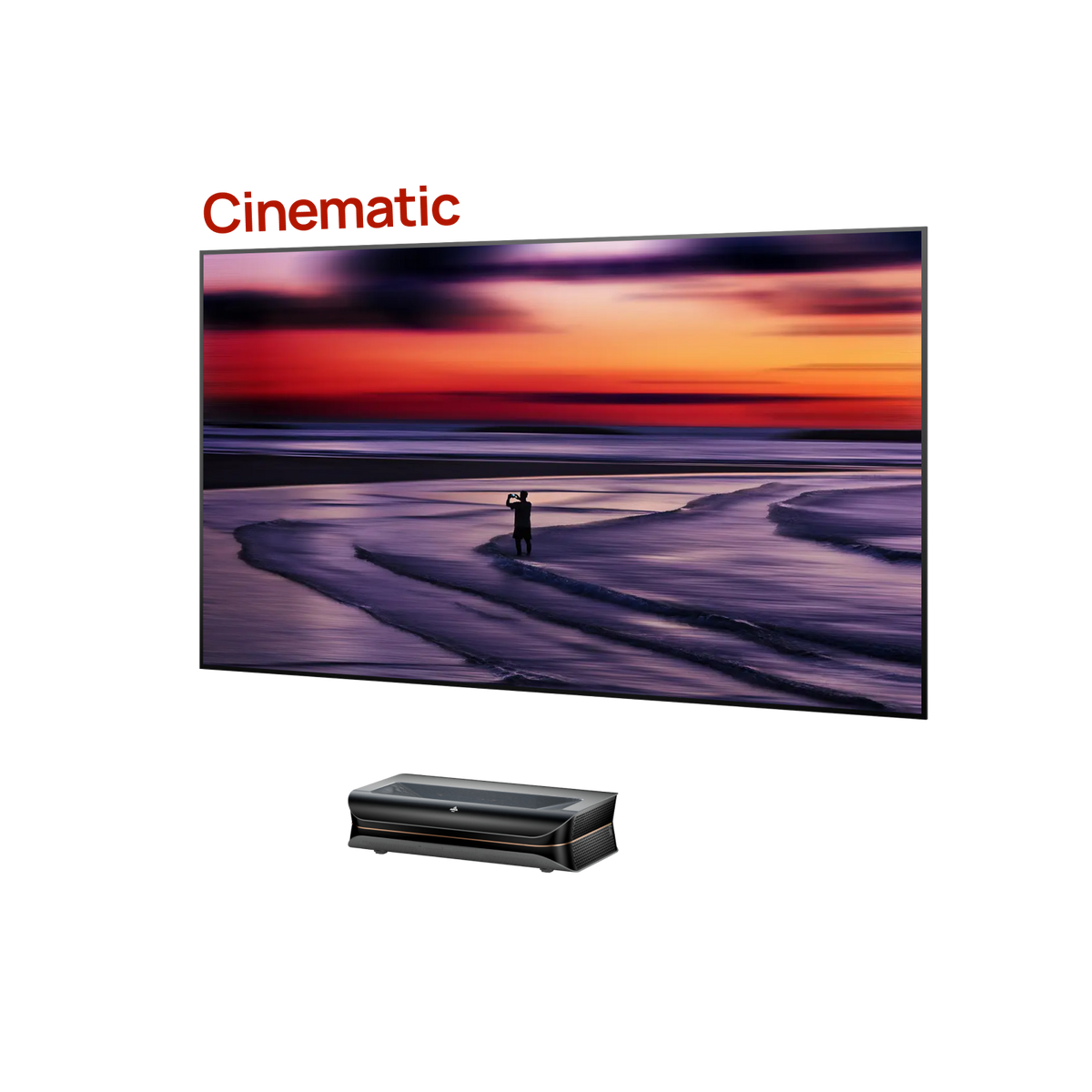 LTV-3500 Pro +100''-132'' Cinematic ALR Leinwand Paket