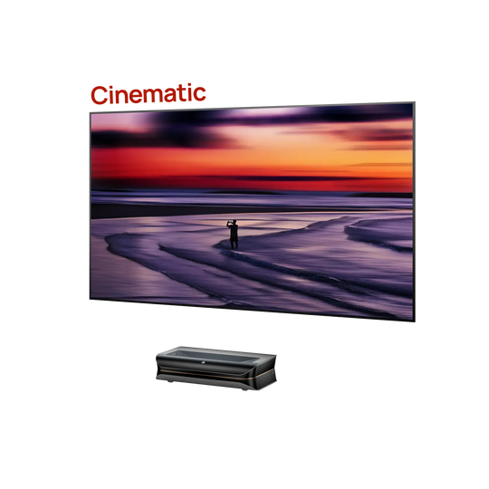 LTV-3000 Pro + 100''-132'' Cinematic ALR Leinwand Paket
