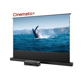 LTV-3500 Pro + 100'' -120'' Motorisierte bodenaufsteigende Projektorleinwand Paket