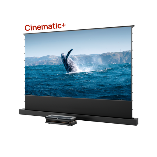 LTV-3500 Pro + 100'' -120'' Motorisierte bodenaufsteigende Projektorleinwand Paket