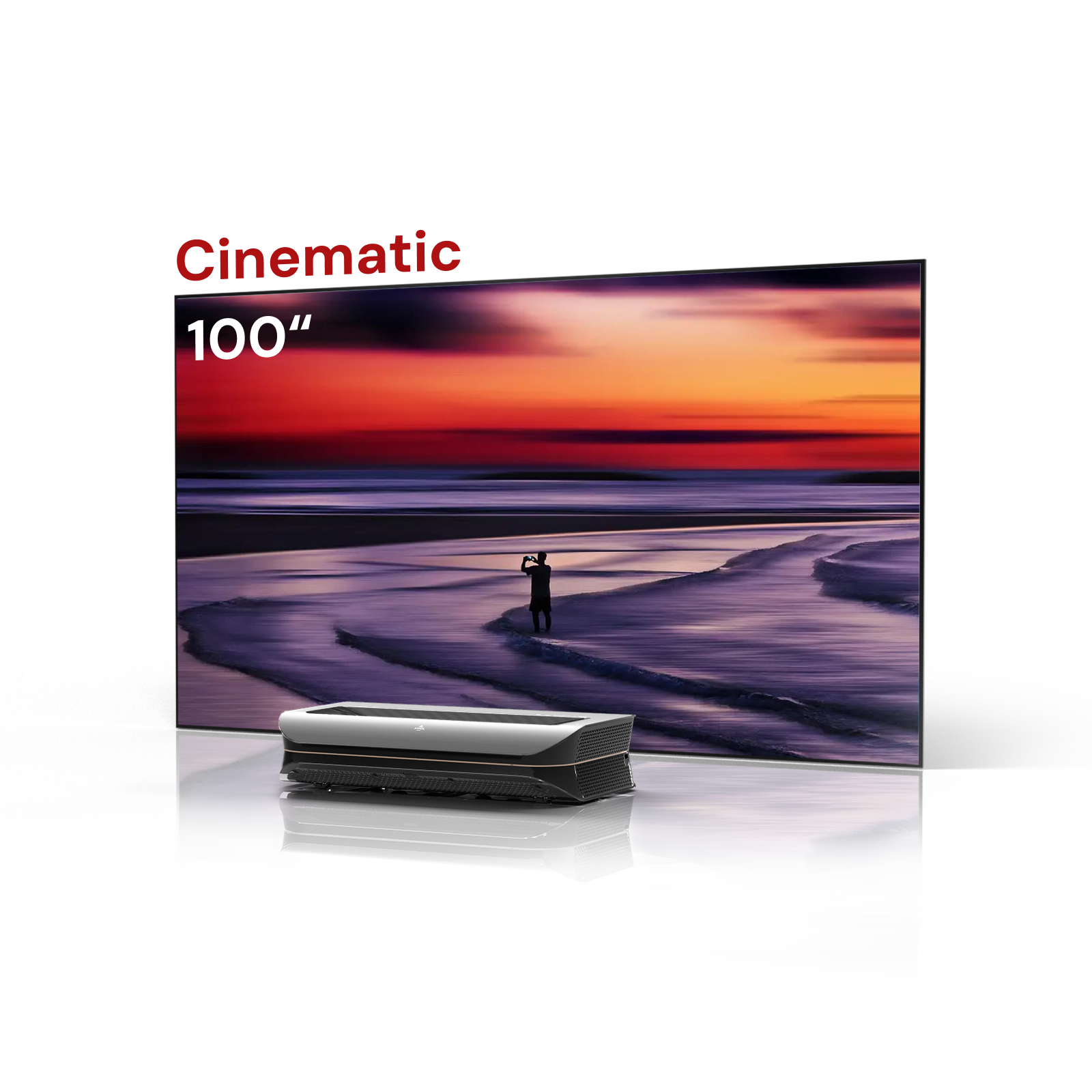 LTV-3500 Pro +100''-132'' Cinematic ALR Leinwand Paket