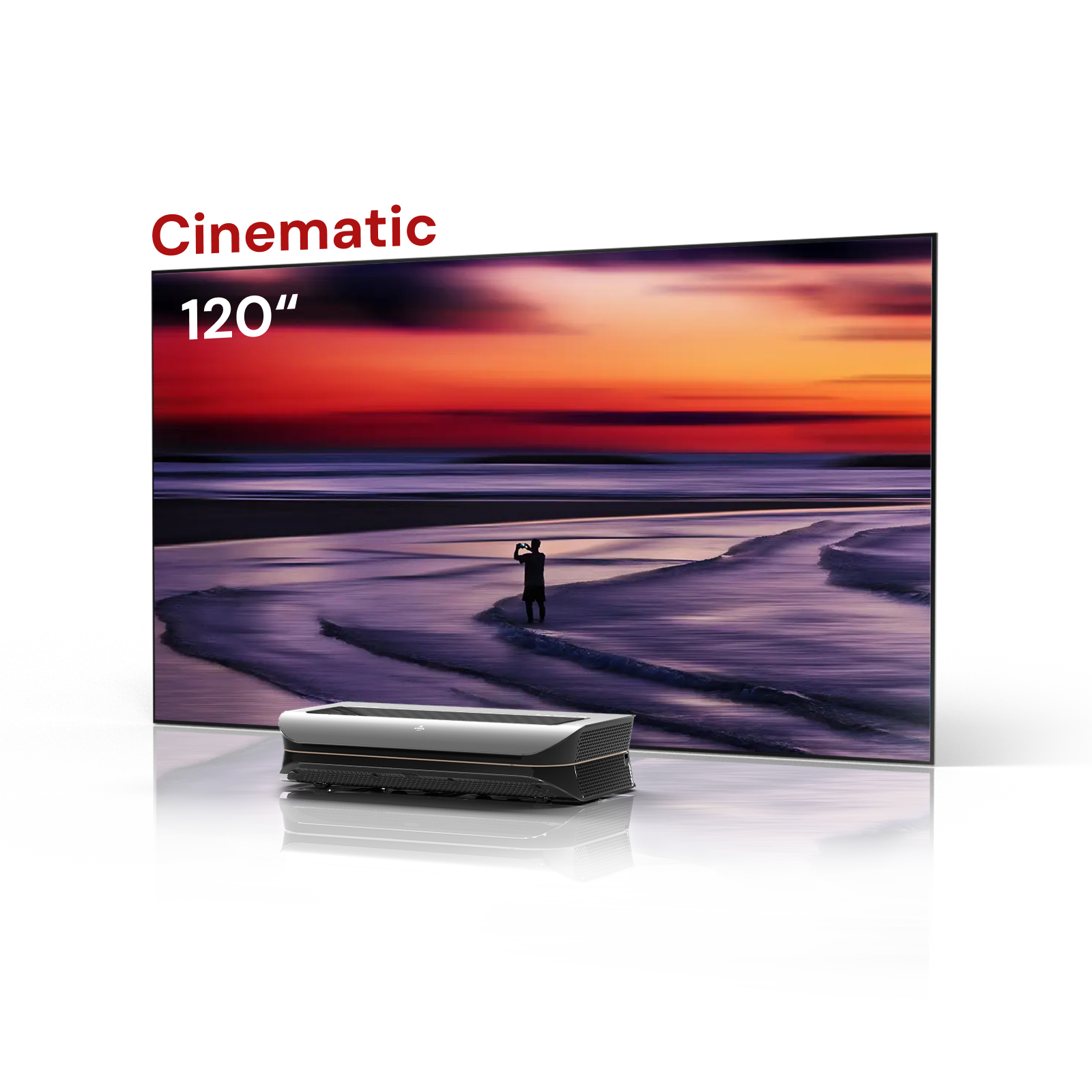 LTV-3500 Pro +100''-132'' Cinematic ALR Leinwand Paket