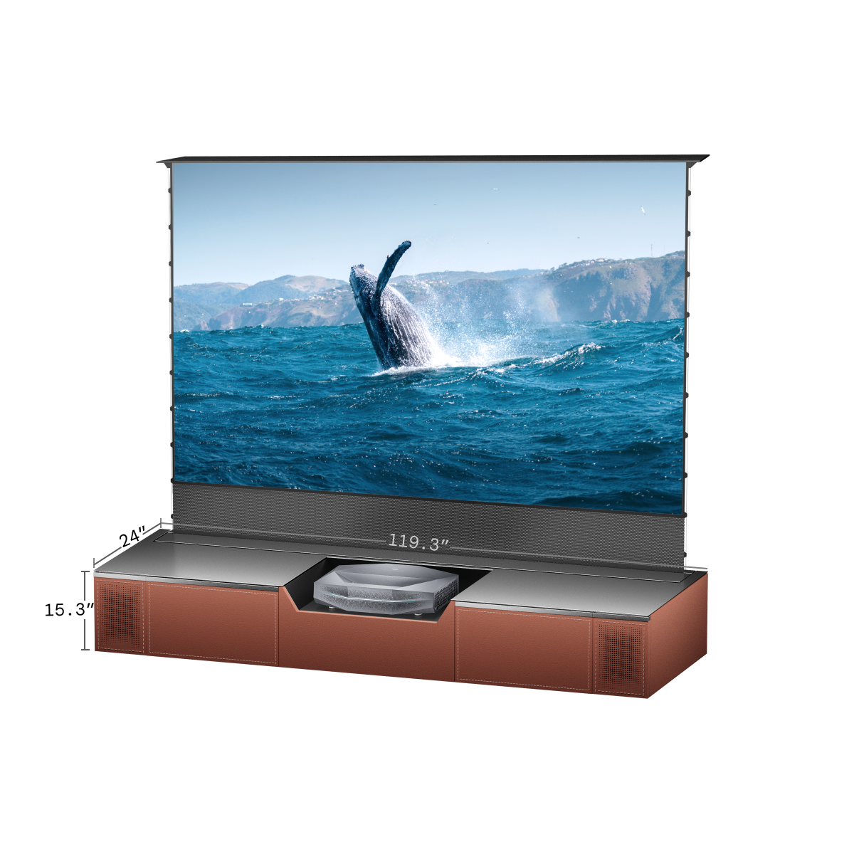 AWOL Vision New Gen Vanish TV Cabinet