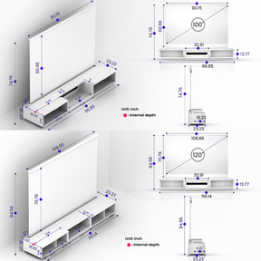 AWOL Vision Vanish Laser-TV – NUR DER SCHRANK