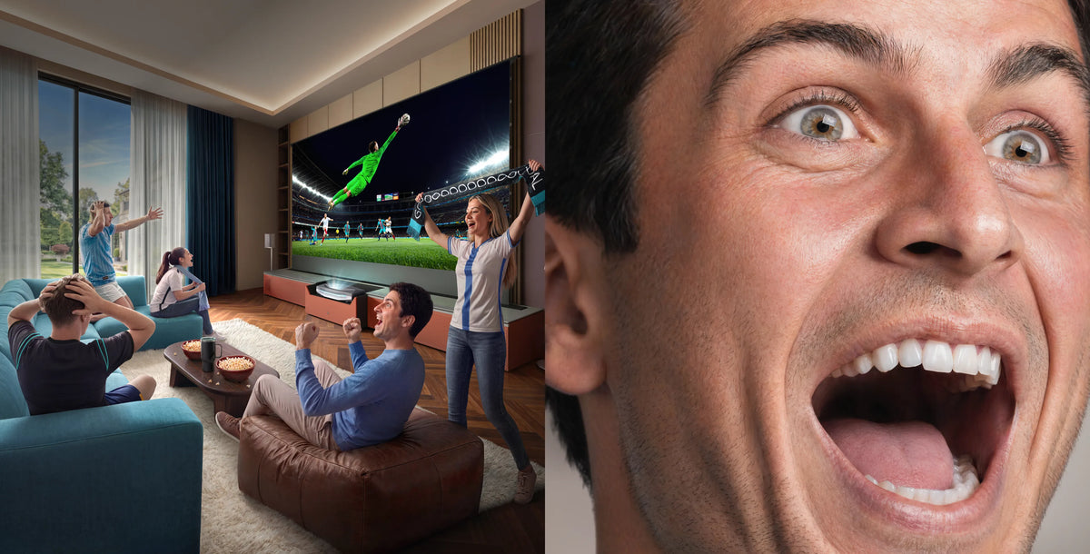 Heimkino am Spieltag: 4K Laser Projektor Setups | AWOL Vision