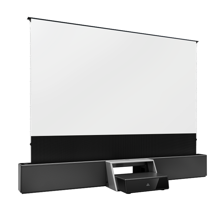 LTV-3500 Pro Plus AWOL Vision 120'' Station AWOL Vision Acoustic ALR Floor Rising Screen Bundle