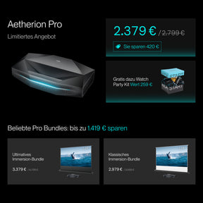 Aetherion Pro 4K RGB-Laser UST-Projektor